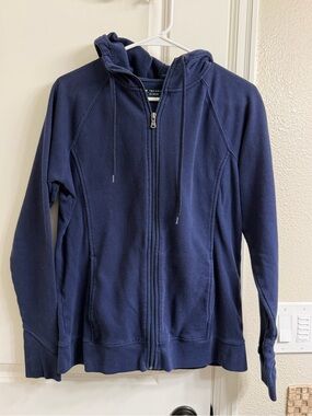Tek Gear Navy Full Zip Fleece Jacket
